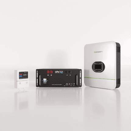 3kW Growatt Load Shedding Kit. 2560Wh Lithium Battery for Solar. 3kW Growatt Inverter for Sale. Battery Backup Kit