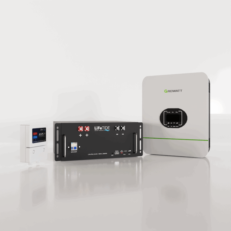 3kW Growatt Load Shedding Kit. 2560Wh Solar Lithium Battery. 3kW Growatt Inverter for Sale. Battery Backup Kit