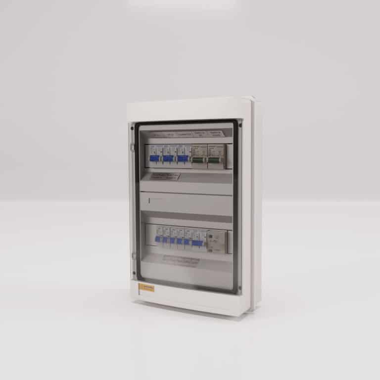 10kw DB Box. Distribution Board for Solar. AC Essentials Distribution Box