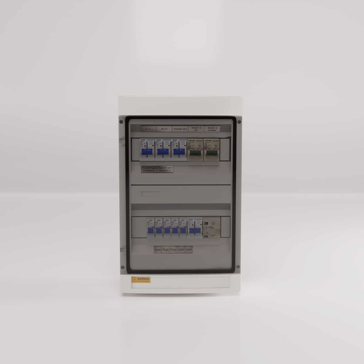 10kW-Solar-System-Distribution-Board 10kw Distribution Board. DB Board for Solar. AC Essentials Distribution Box