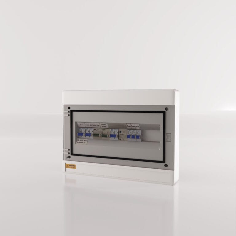 3kw DB Board. Distribution Board for Solar. AC Essentials Distribution Box