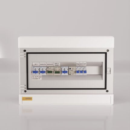 DB Board. Distribution Board for Solar. AC Essentials Distribution Box