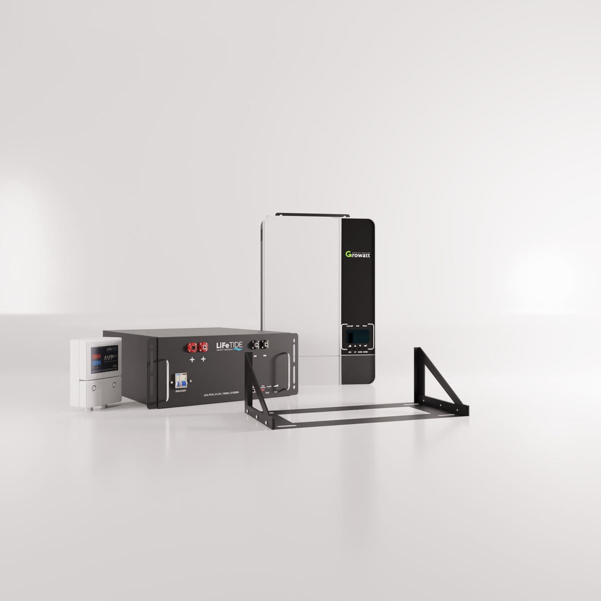 5kw-Battery-Backup-Kit-Growatt-Inverter-5120wh-lithium-iron-Battery-Backup-Kit-South-Africa 5kw Load Shedding Kit. Growatt Inverter. 5120wh Lithium Iron Battery. Load Shedding Solution. AVP 60.