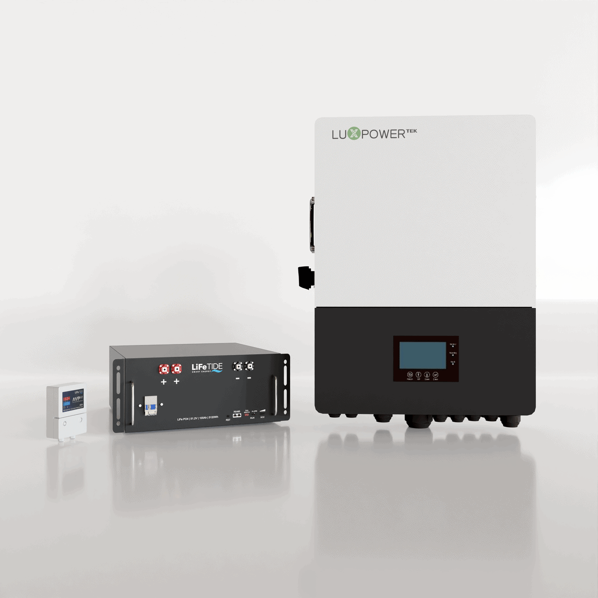 10kW-LuxPower-Battery-Back-Load-Shedding-Kit-5120Wh-LiFePO4-Battery 10kW LuxPower Load Shedding Solution. 5kW LiFePO4 Battery for Solar. LuxPower Hybrid Inverter. Hybrid Backup Kit for Sale South Africa.