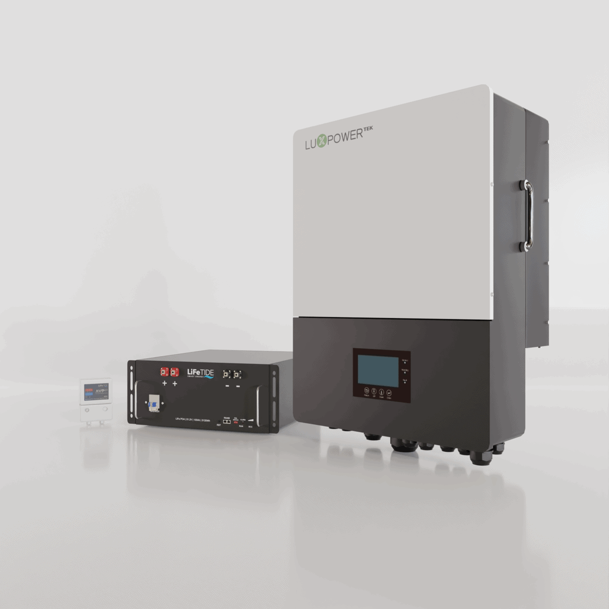 10kW-LuxPower-Hybrid-Inverter-Load-Shedding-Kit-5120Wh-LiFePO4-Battery 10kW LuxPower Load Shedding Solution. 5120Wh LiFePO4 Battery for Solar. LuxPower Hybrid Inverter. Hybrid Backup Kit for Sale South Africa.