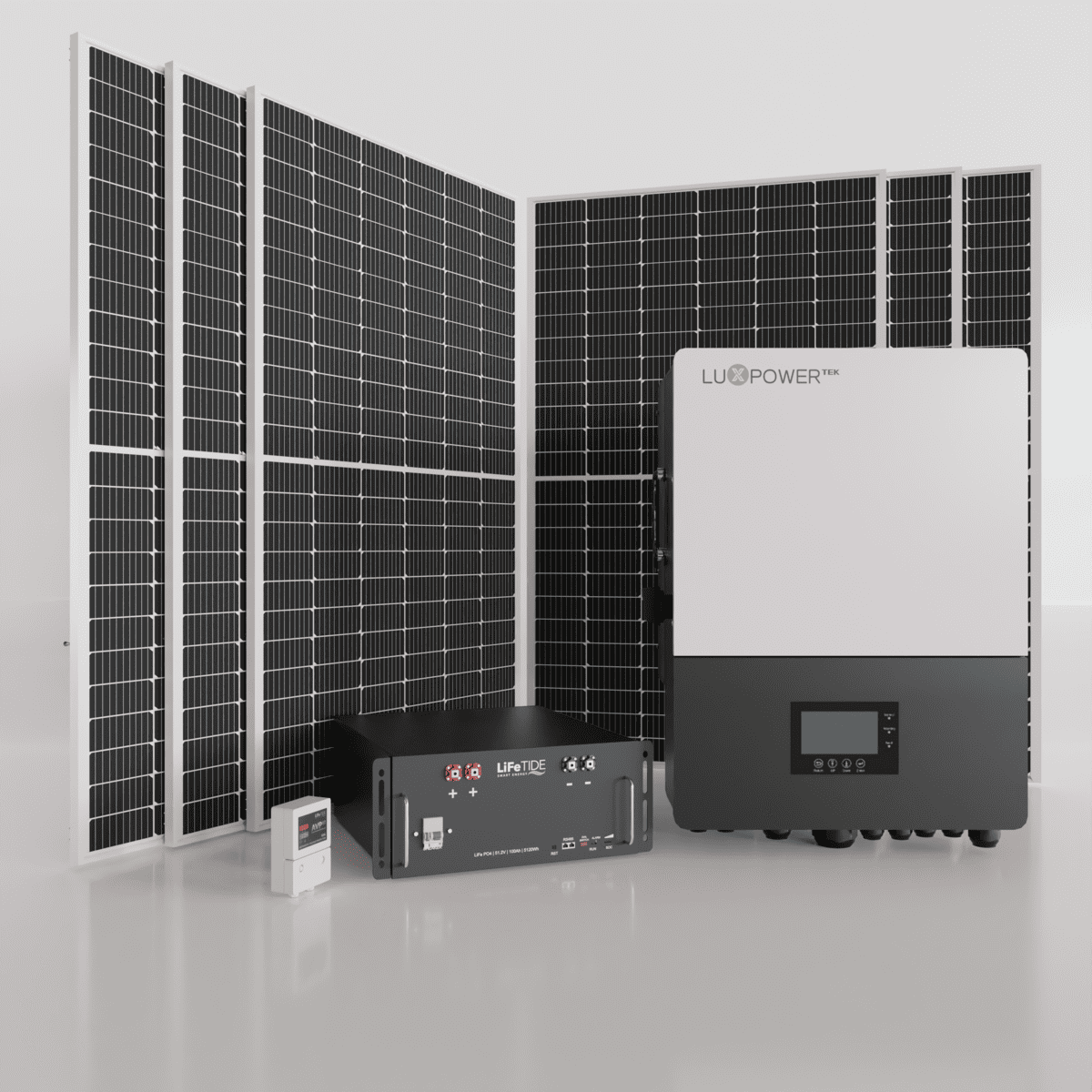 10kW-LuxPower-Solar-System-512Wh-Battery-565W-JA-Solar-Panels-for-Sale 10kW LuxPower Solar System. 5120Wh Lithium Battery for Solar 100ah. LuxPower Hybrid Inverter. 6x 565W JA Solar Panels. Hybrid Solar System for Sale South Africa.