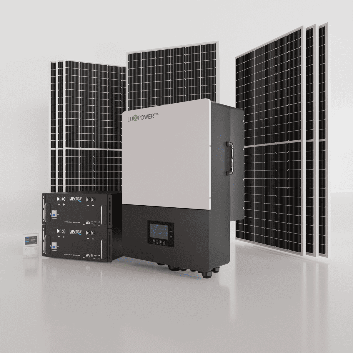 12kW-LuxPower-Solar-System-2x-5120Wh-LiFePO4-Batteries-7x-460W-JA-Solar-Panels-South-Africa 12kW LuxPower Solar System. 2x 5120Wh Lithium Batteries for Solar LiFePO4. LuxPower Hybrid Inverter. 7x 460W JA Solar Panels. Hybrid Solar System for Sale South Africa.