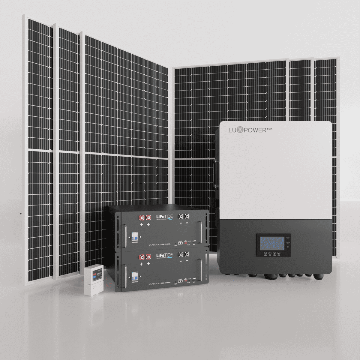 12kw-LuxPower-Solar-System-5120Wh-LiFePO4-Batteries-565W-JA-Solar-Panels-for-Sale 12kW LuxPower Solar System. 2x 5120Wh Lithium Batteries for Solar 100ah LiFePO4. LuxPower Hybrid Inverter. 6x 565W JA Solar Panels. Hybrid Solar System for Sale South Africa.
