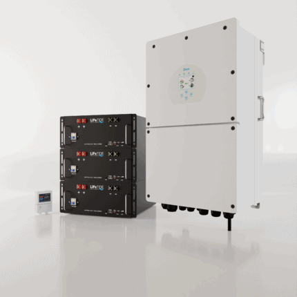 16kW Deye Load Shedding Kit. 3x 5kw Lithium Batteries for Solar LiFePO4. Deye Hybrid Inverter for Sale. Hybrid Backup Kit for Sale South Africa.