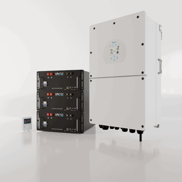 16kW Deye Load Shedding Kit. 3x 5kw Lithium Batteries for Solar LiFePO4. Deye Hybrid Inverter for Sale. Hybrid Backup Kit for Sale South Africa.