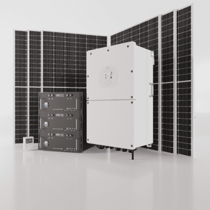 16kW Deye Solar System. 3x 5120Wh Lithium Phospahte Batteries. Deye Inverter for Sale. 6x 565W BiFacial JA Solar Panels. Hybrid Solar System for Sale South Africa.