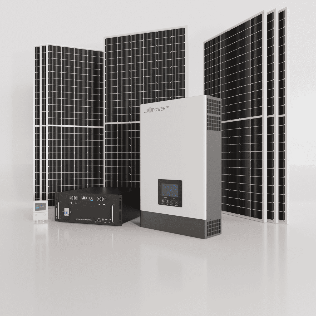 5kW-LuxPower-Solar-System-5120Wh-Battery-460W-JA-Solar-Panels-South-Africa 5kW LuxPower Solar System. 5120Wh LiFePO4 Battery for Solar. LuxPower Inverter. 7x 460W JA Solar Panels. Solar System for Sale South Africa.