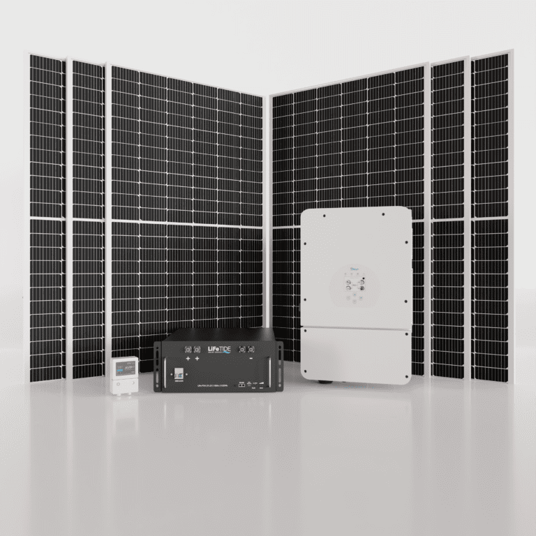 5kW Deye Solar System. 5kW 100Ah Lithium Battery for Solar LiFePO4. Deye Hybrid Inverter. 6x 565W BiFacial JA Solar Panels. Hybrid Solar System for Sale South Africa.