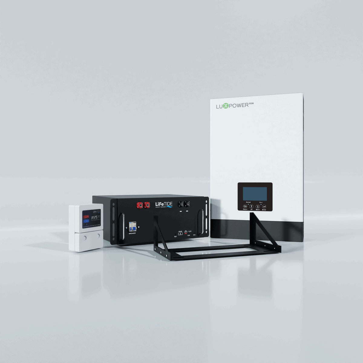 5kw-LuxPower-SNA5000-Load-Shedding-Kit-1-Battery 5kW LuxPower Load Shedding Solution. 5120Wh Lithium Battery for Solar. LuxPower Inverter. Battery Backup Kit for Sale South Africa.