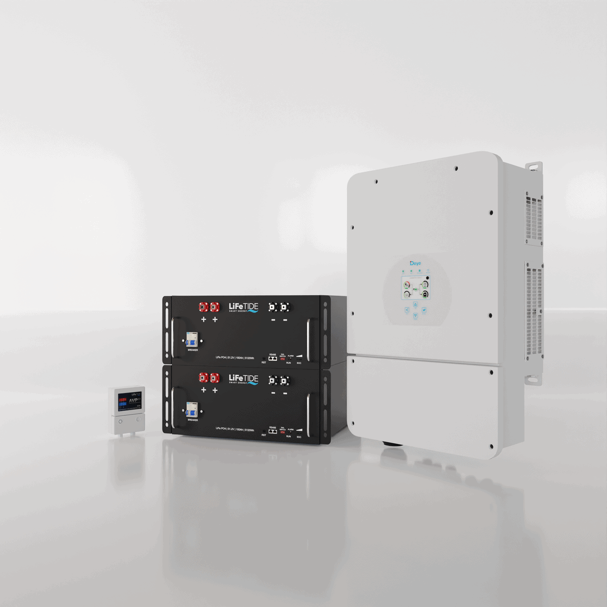 8kW-Deye-Battery-Backup-Load-Shedding-Kit-2x-LiFePO4-Batteries-South-Africa 8kW Deye Load Shedding Solution. 2x 5120Wh Lithium Batteries for Solar. Deye Hybrid Inverter. Hybrid Backup Kit for Sale South Africa.