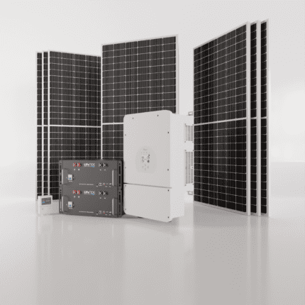 8kW Deye Solar System. 2x 5120Wh LiFePO4 Batteries for Solar. Deye Hybrid Inverter. 7x 460W JA Solar Panels. Solar System for Sale South Africa.