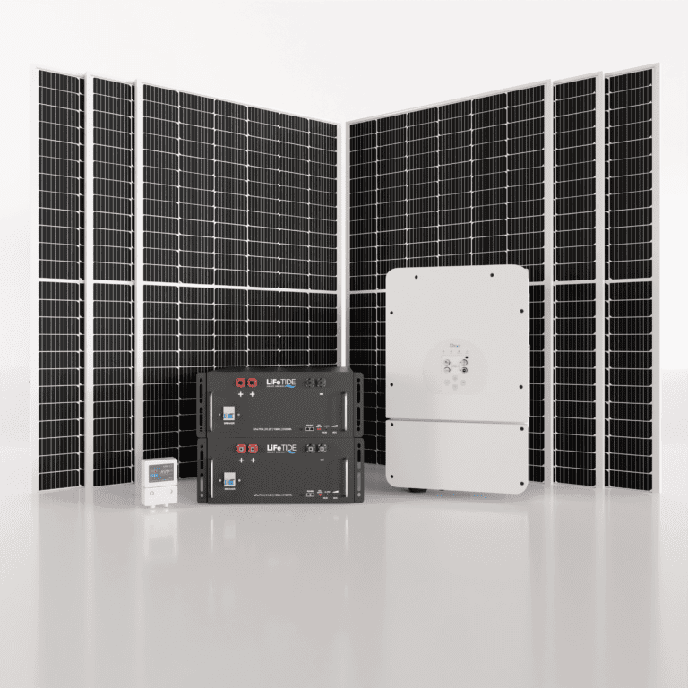 8kW Deye Solar System. 5120Wh LiFePO4 Battery for Solar. Deye Hybrid Inverter. 6x 565W BiFacial JA Solar Panels. Hybrid Solar System for Sale South Africa.