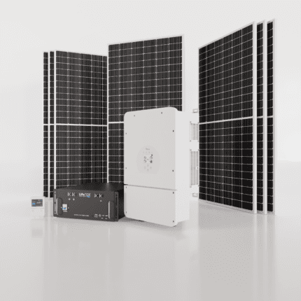 8kW Deye Solar System. 5120Wh Lithium Battery for Solar LiFePO4. Deye Inverter for Sale. 7x 460W BiFacial JA Solar Panels. Hybrid Solar System for Sale South Africa.