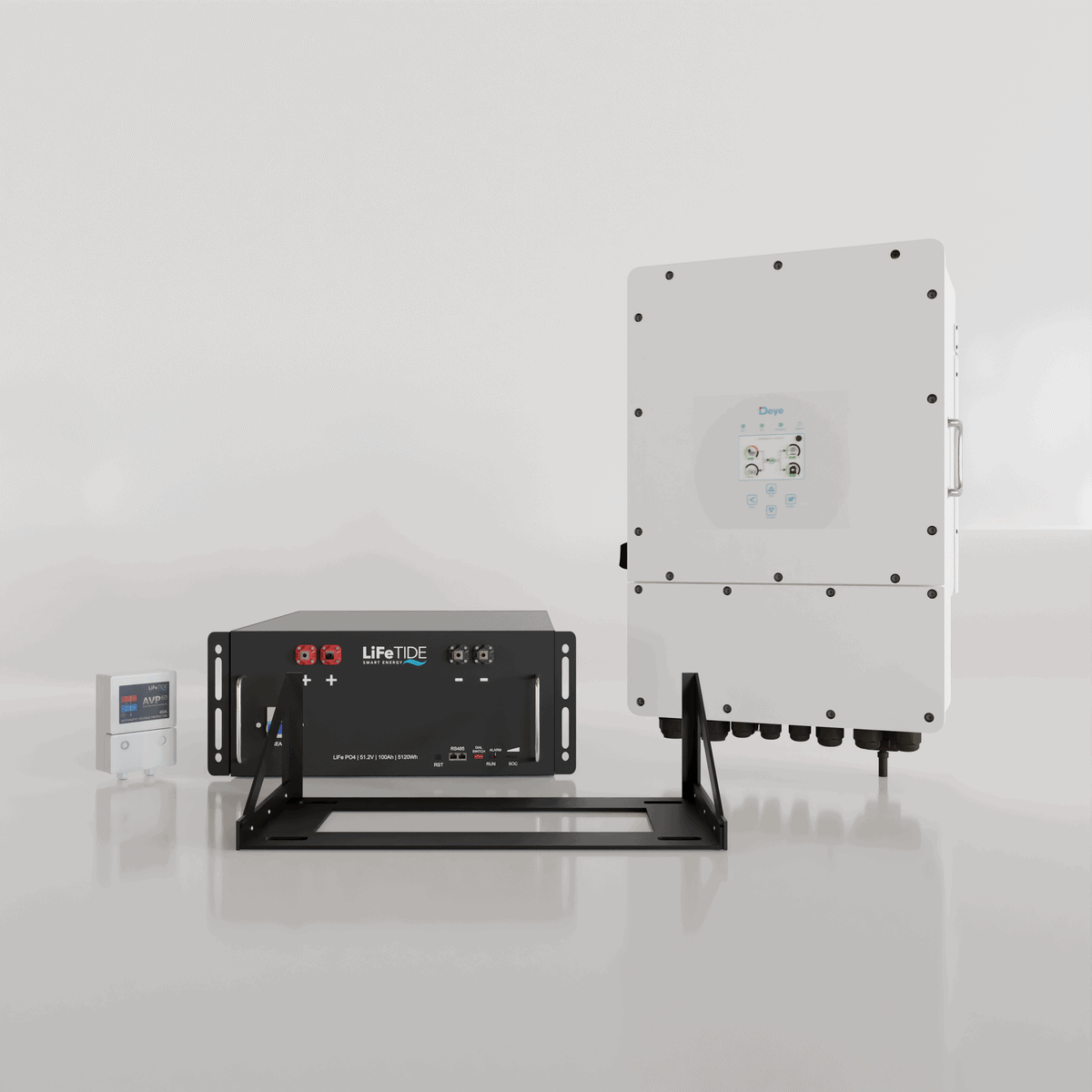8kw-Deye-Load-Shedding-Kit-1-Battery-for-Sale 8kW Deye Load Shedding Solution Kit. 5120Wh Lithium Battery for Solar. Deye Hybrid Inverter. Hybrid Backup Kit for Sale South Africa.