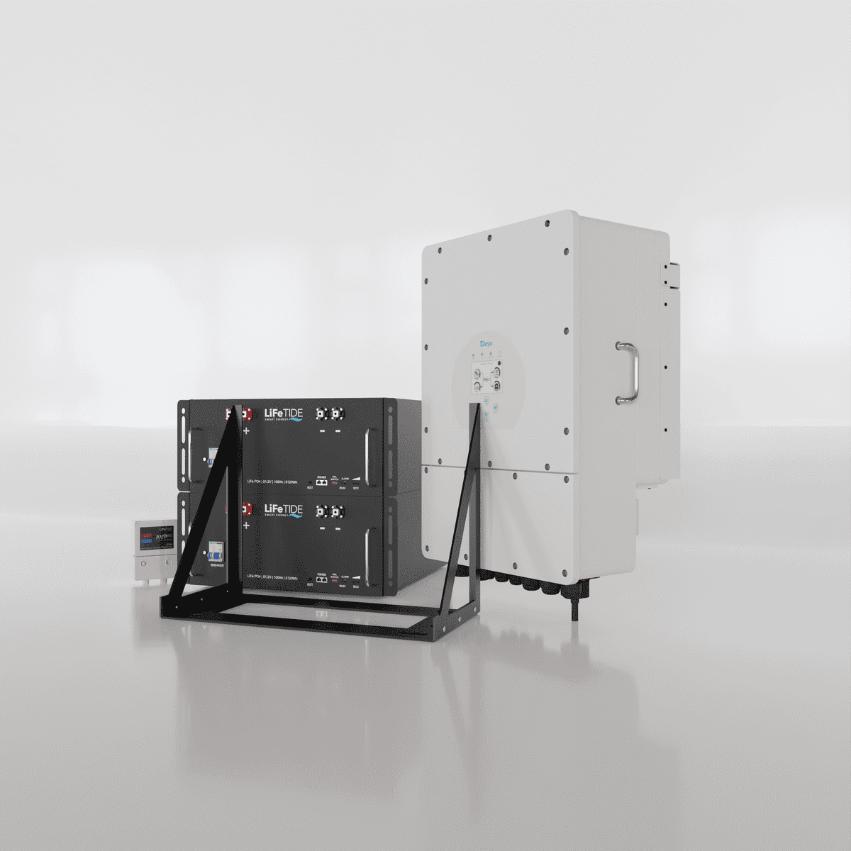 8kw-Deye-Load-Shedding-Kit-2-Batteries-South-Africa 8kW Deye Load Shedding Solution Kit. 2x 5120Wh LiFePO4 Batteries for Solar. Deye Hybrid Inverter. Hybrid Backup Kit for Sale South Africa.