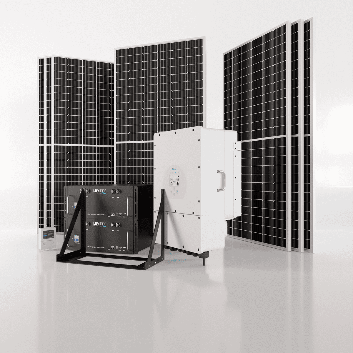 8kw Deye Solar System with 2 Batteries and JA Solar Panels 8kW Deye Solar System. 2x 5120Wh Lithium Batteries LiFePO4. Deye Inverter for Sale. 7x 460W JA Solar Panels. Hybrid Solar System for Sale South Africa.