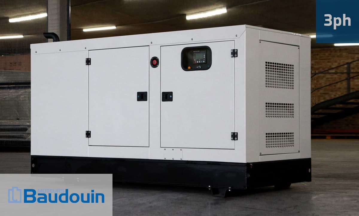 80kVa Baudouin Diesel Generator for Sale in South Africa. Baudouin Generator Prices. GKB88. Silent Generator.