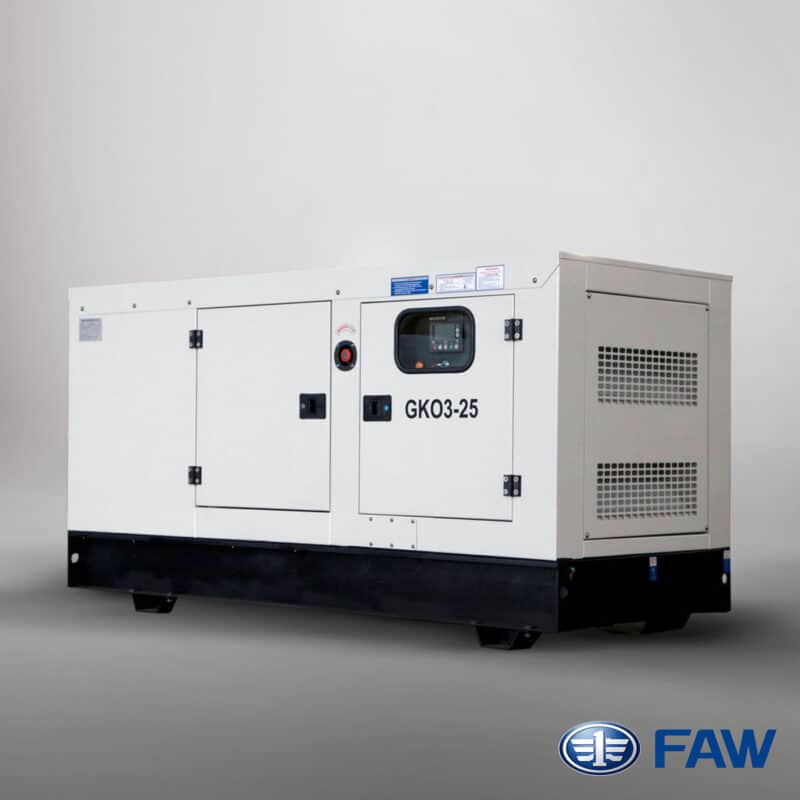 23kVa FAW Diesel Generator for Sale in South Africa. FAW Generator Prices. GKO3-25. Silent Generator.