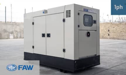 20kVa FAW Diesel Generator for Sale in South Africa. FAW Generator Prices. GKOS-22SS. SuperSilent Generator.