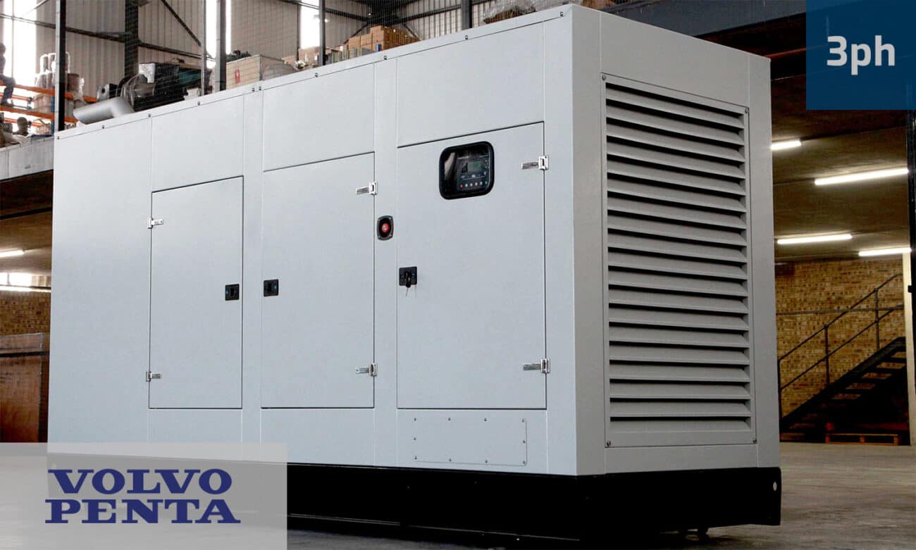 300kVa Volvo Diesel Generator for Sale in South Africa. Volvo Generator Prices. GKV330. Silent Generator. Volvo Penta Generator