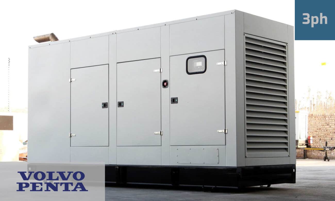 400kVa Volvo Diesel Generator for Sale in South Africa. Volvo Generator Prices. GKV440. Silent Generator.