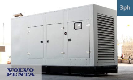 400kVa Volvo Diesel Generator for Sale in South Africa. Volvo Generator Prices. GKV440. Silent Generator.