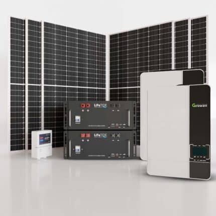 12kW Growatt Solar System | 2x LiFePO4 Battery | 5x 565W JA Solar Panels