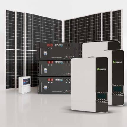 18kW Growatt Solar System | 3x LiFePO4 Battery | 5x 565W JA Solar Panels