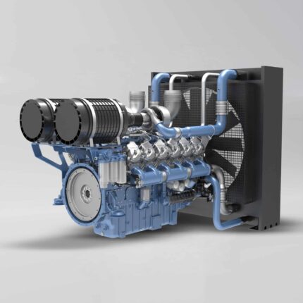 Baudouin 973kW Diesel Engine 12M26G1100/5